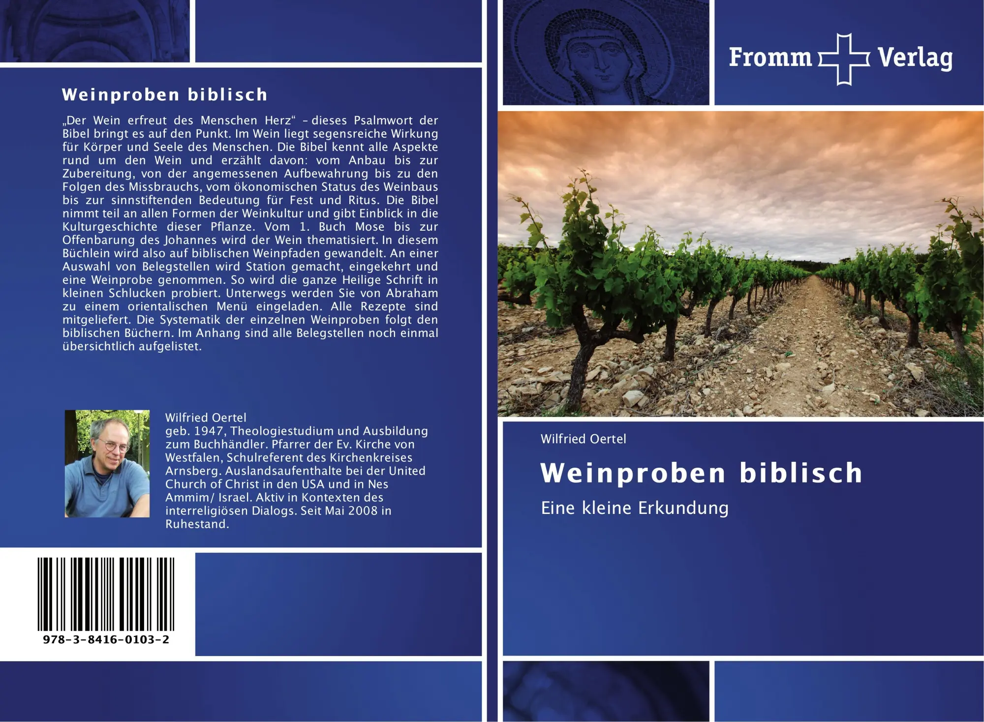 Cover: 9783841601032 | Weinproben biblisch | Eine kleine Erkundung | Wilfried Oertel | Buch