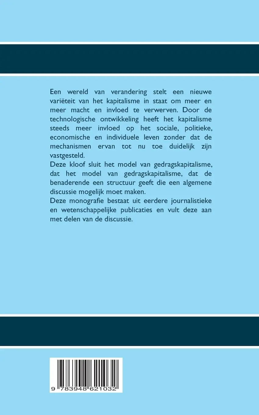 Rückseite: 9783948621032 | De eerste stichtingen van het gedragskapitalisme | Andreas Herteux