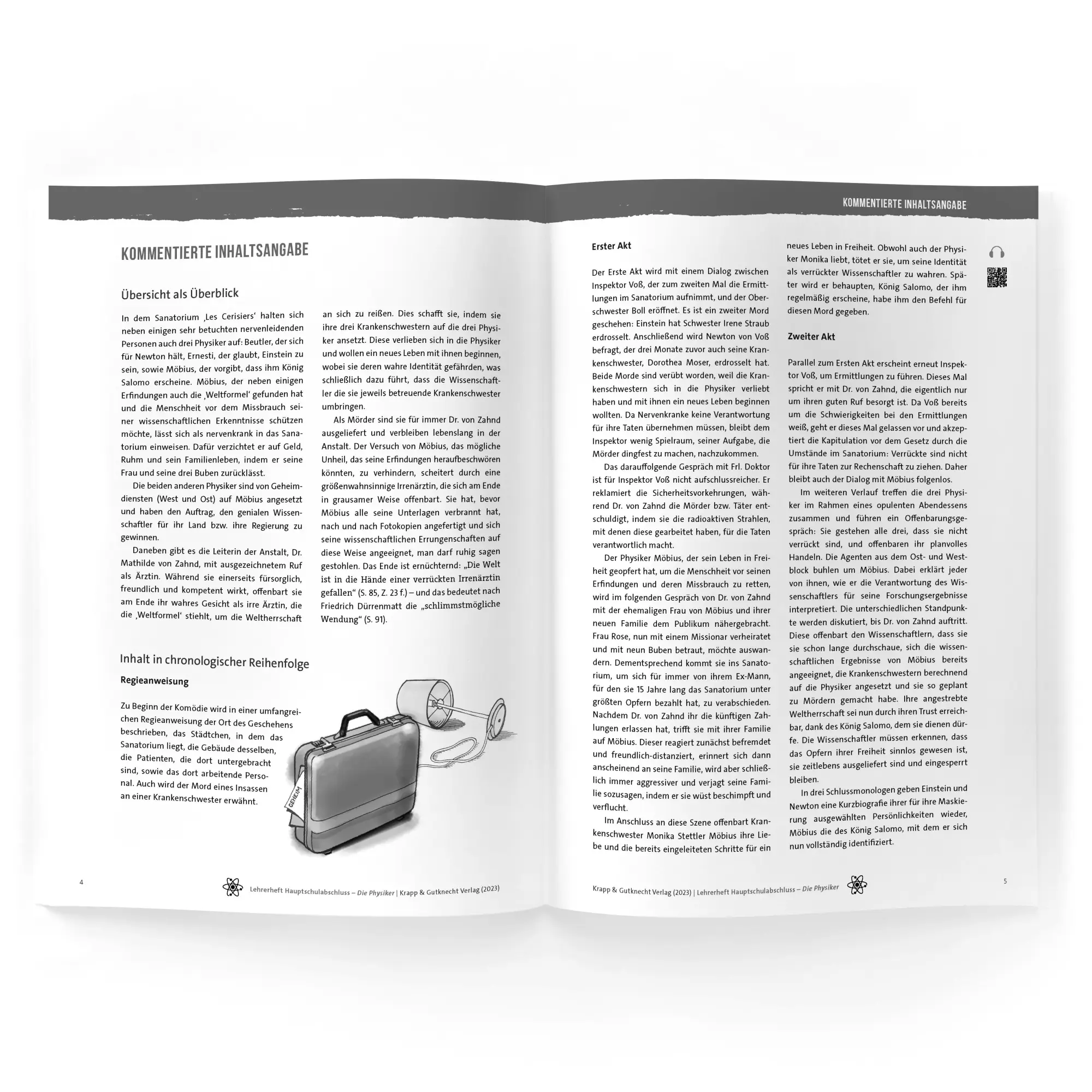 Bild: 9783963231032 | Die Physiker - Friedrich Dürrenmatt - Lehrerheft - Hauptschule | 48 S.