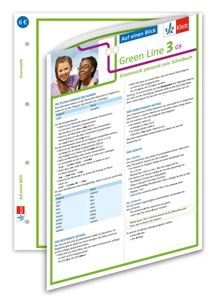 Cover: 9783129261132 | Green Line 3. Ausgabe Baden-Württemberg | Buch | Klappkarte | 6 S.