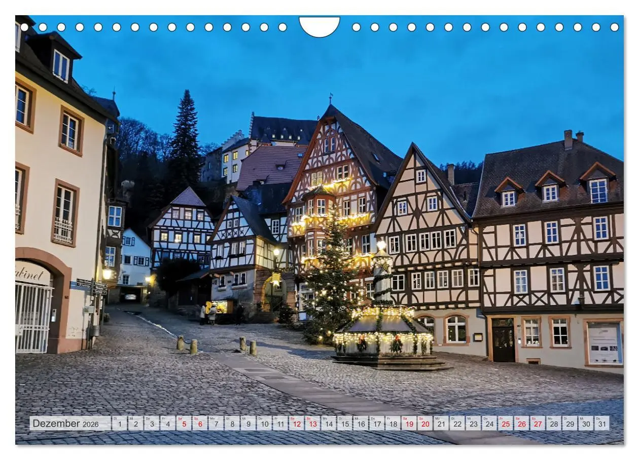Bild: 9783457331132 | Miltenberg neu entdeckt (Wandkalender 2026 DIN A4 quer), CALVENDO...