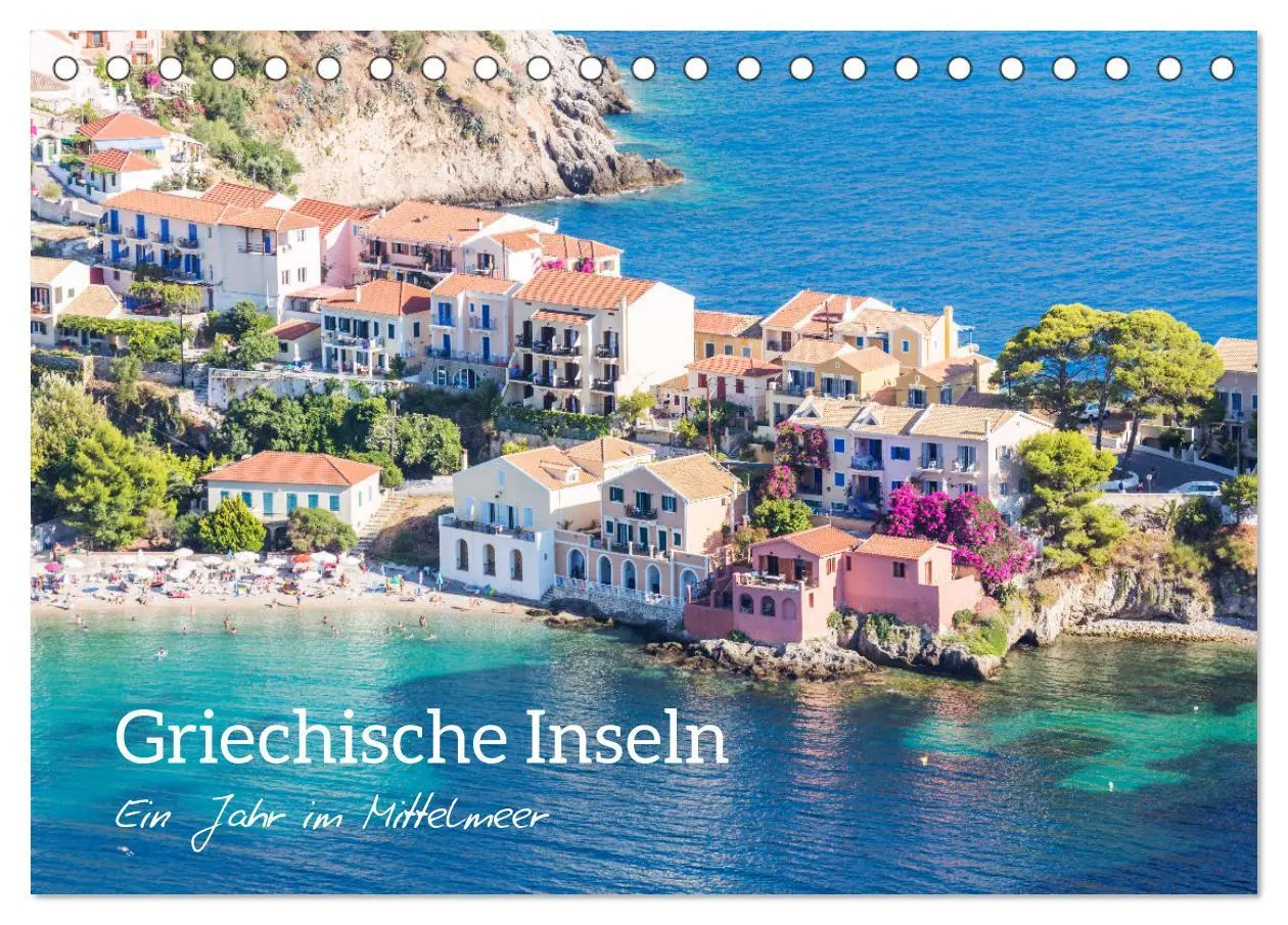 Cover: 9783457571132 | Griechische Inseln - Ein Jahr im Mittelmeer (Tischkalender 2026 DIN...