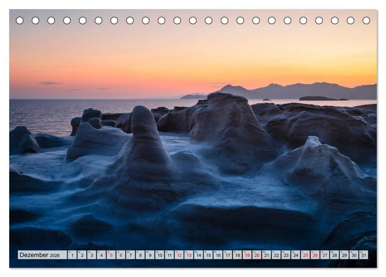 Bild: 9783457571132 | Griechische Inseln - Ein Jahr im Mittelmeer (Tischkalender 2026 DIN...