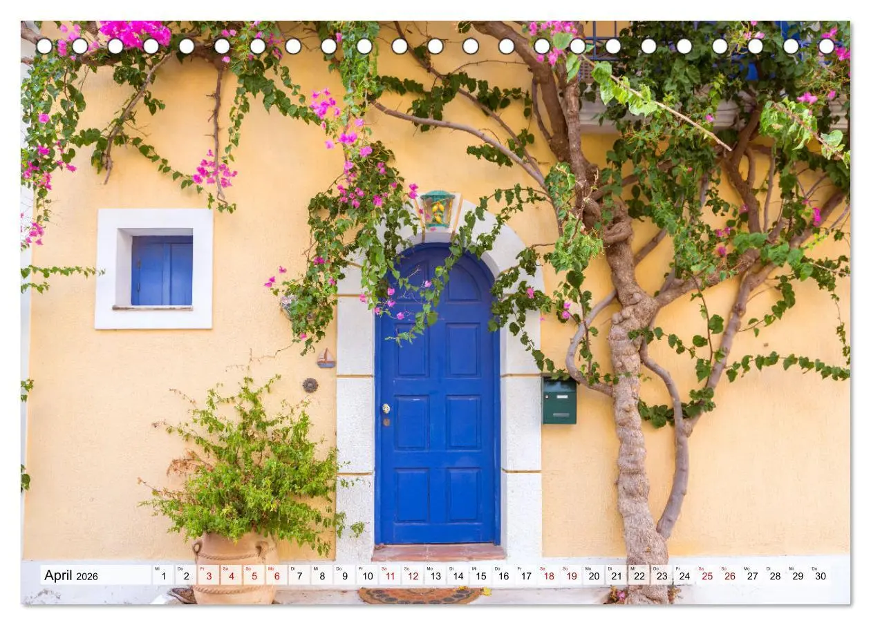 Bild: 9783457571132 | Griechische Inseln - Ein Jahr im Mittelmeer (Tischkalender 2026 DIN...
