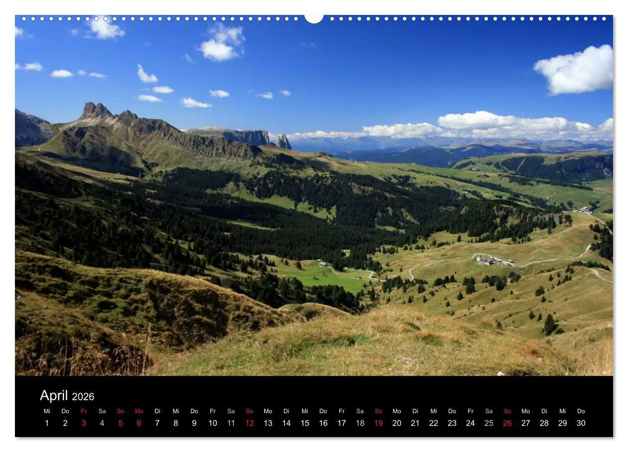 Bild: 9783457951132 | Alpe di Siusi - Seiser Alm (hochwertiger Premium Wandkalender 2026...