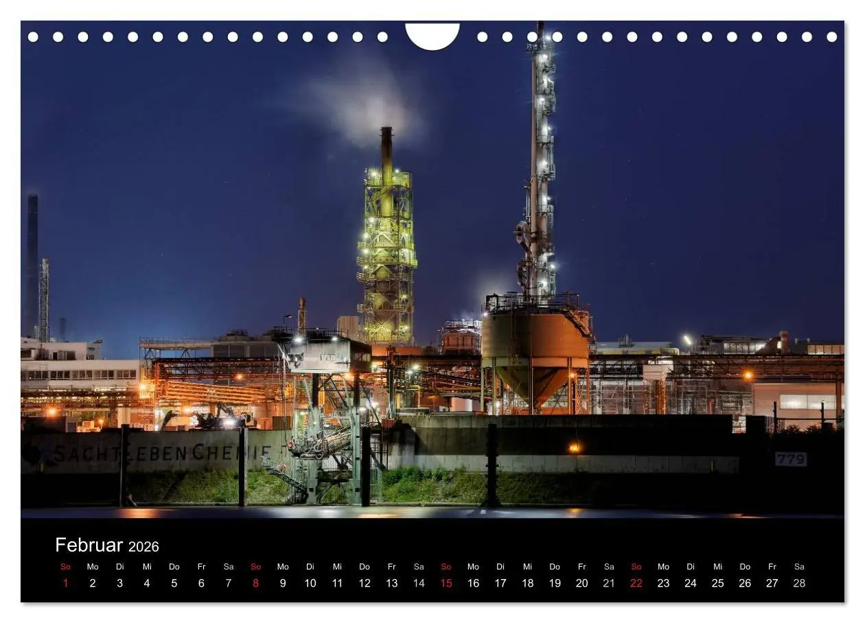 Bild: 9783516111132 | Ruhrlights II - Nachtlichter des Ruhrgebietes (Wandkalender 2026...