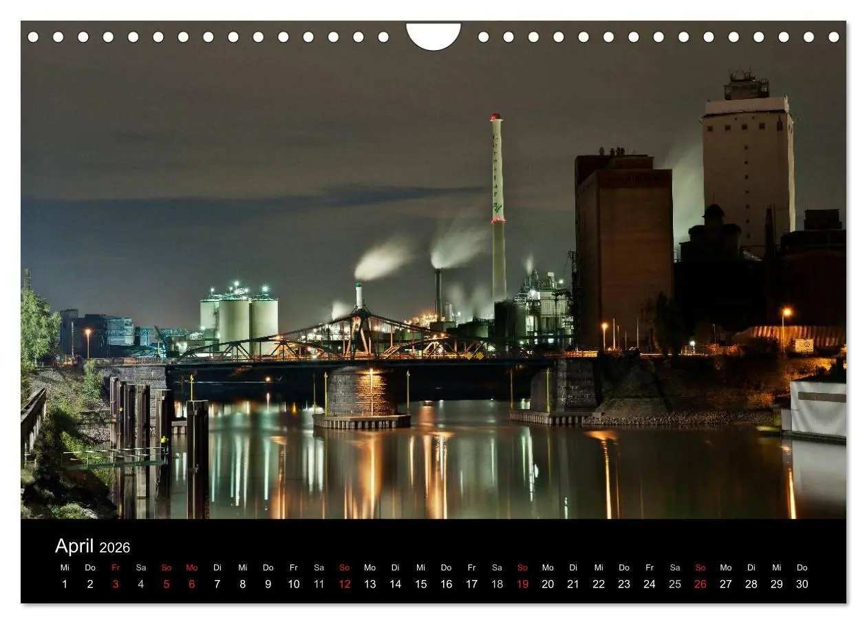 Bild: 9783516111132 | Ruhrlights II - Nachtlichter des Ruhrgebietes (Wandkalender 2026...