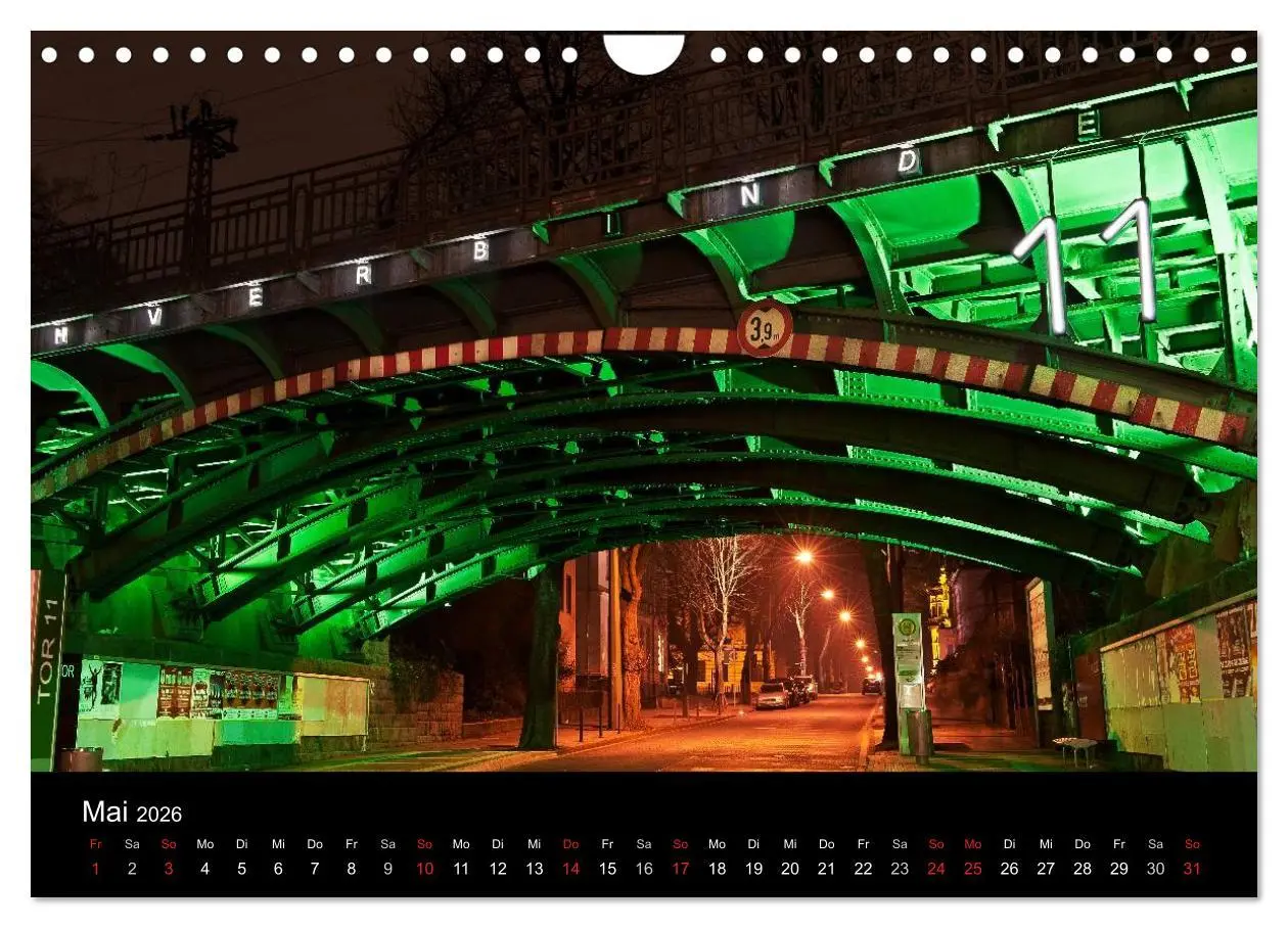 Bild: 9783516111132 | Ruhrlights II - Nachtlichter des Ruhrgebietes (Wandkalender 2026...
