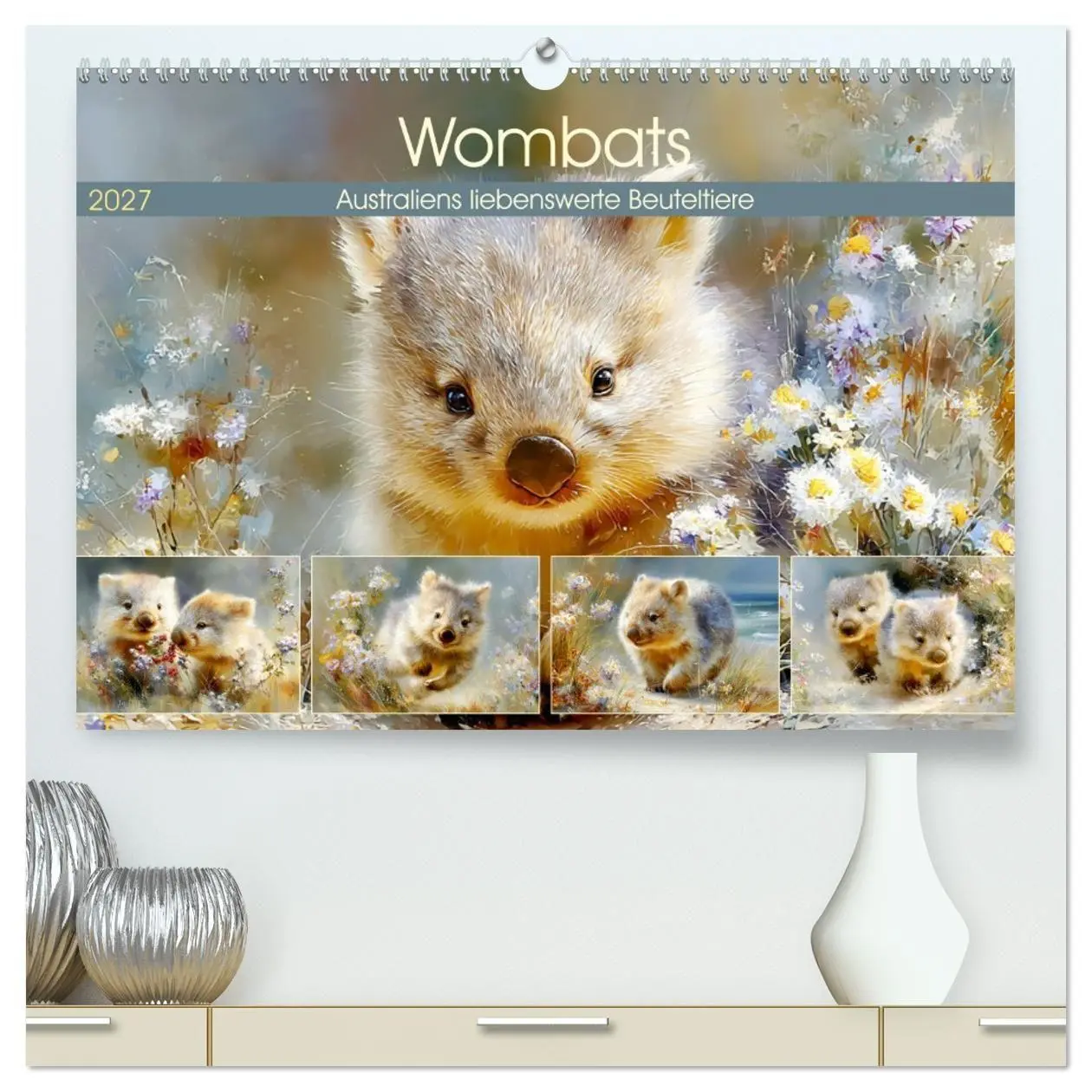 Cover: 9783516801132 | Wombats. Australiens liebenswerte Beuteltiere (hochwertiger Premium...