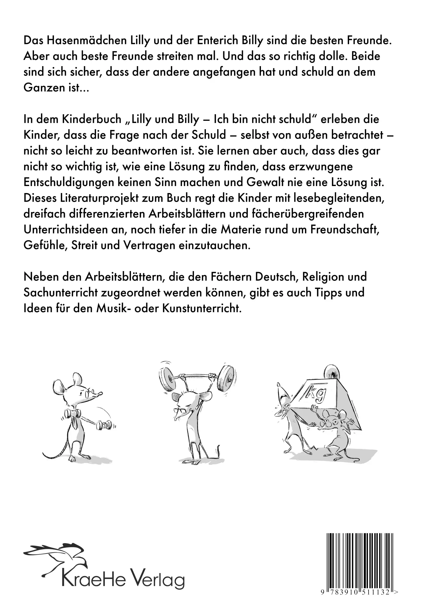 Rückseite: 9783910511132 | Literaturprojekt zu Lilly und Billy - Ich bin nicht schuld! | Buch