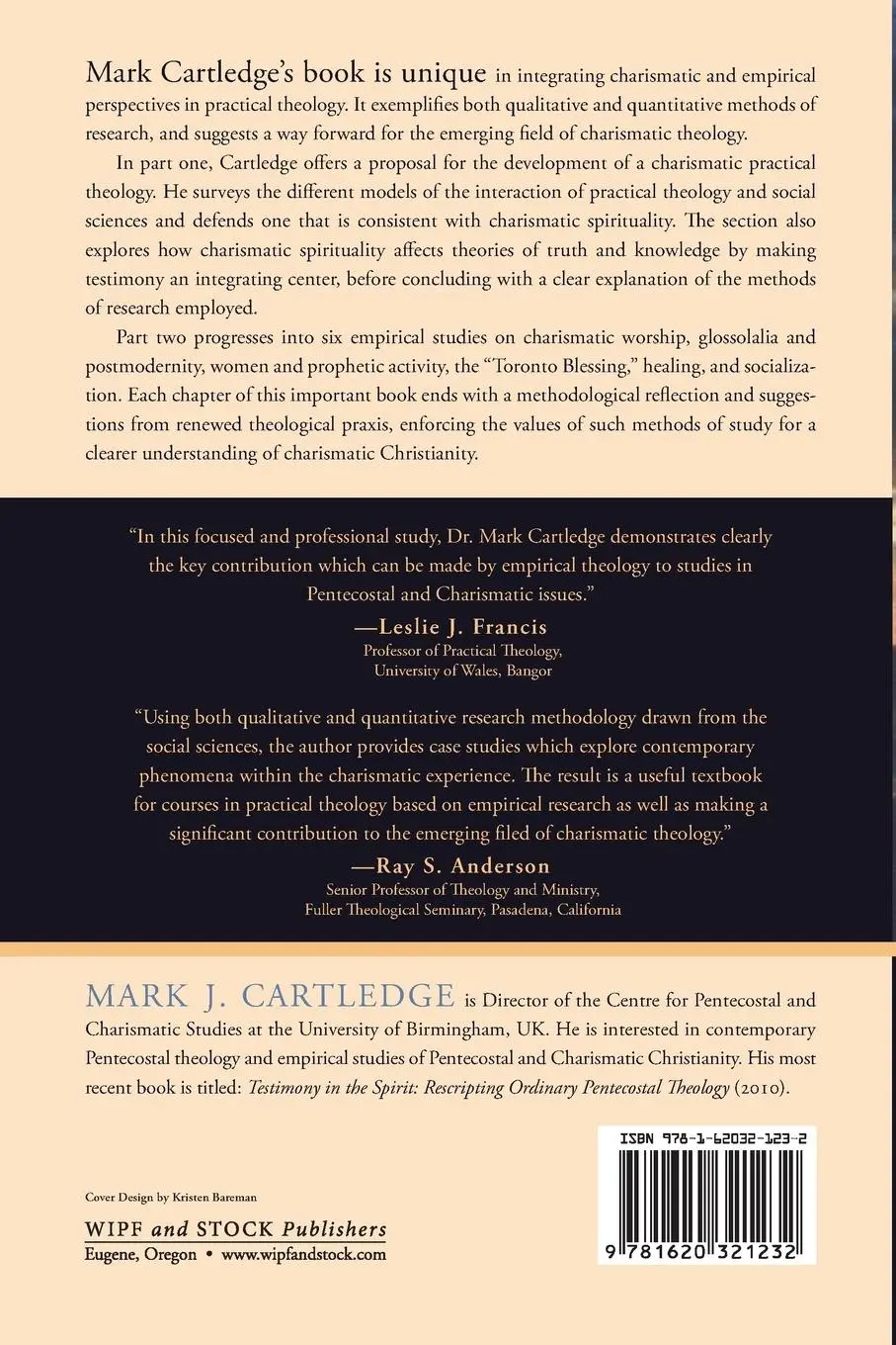 Rückseite: 9781620321232 | Practical Theology | Mark J. Cartledge | Taschenbuch | Englisch | 2012