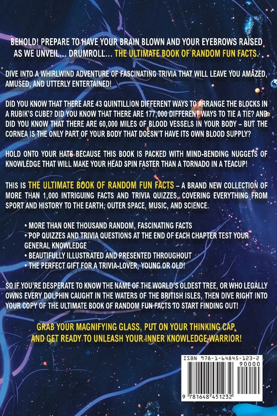 Rückseite: 9781648451232 | The Ultimate Book of Random Fun Facts | Bill O'Neill | Taschenbuch