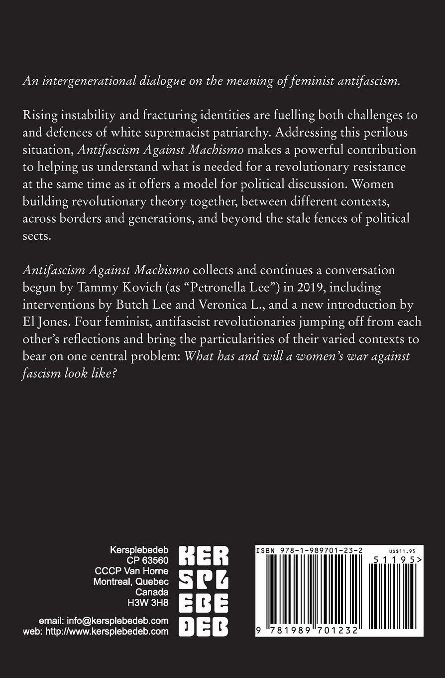 Rückseite: 9781989701232 | Antifascism Against Machismo | Tammy Kovich | Taschenbuch | Englisch
