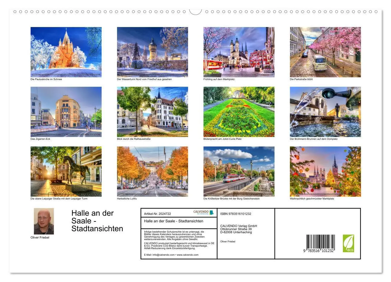 Bild: 9783516101232 | Halle an der Saale - Stadtansichten (hochwertiger Premium...