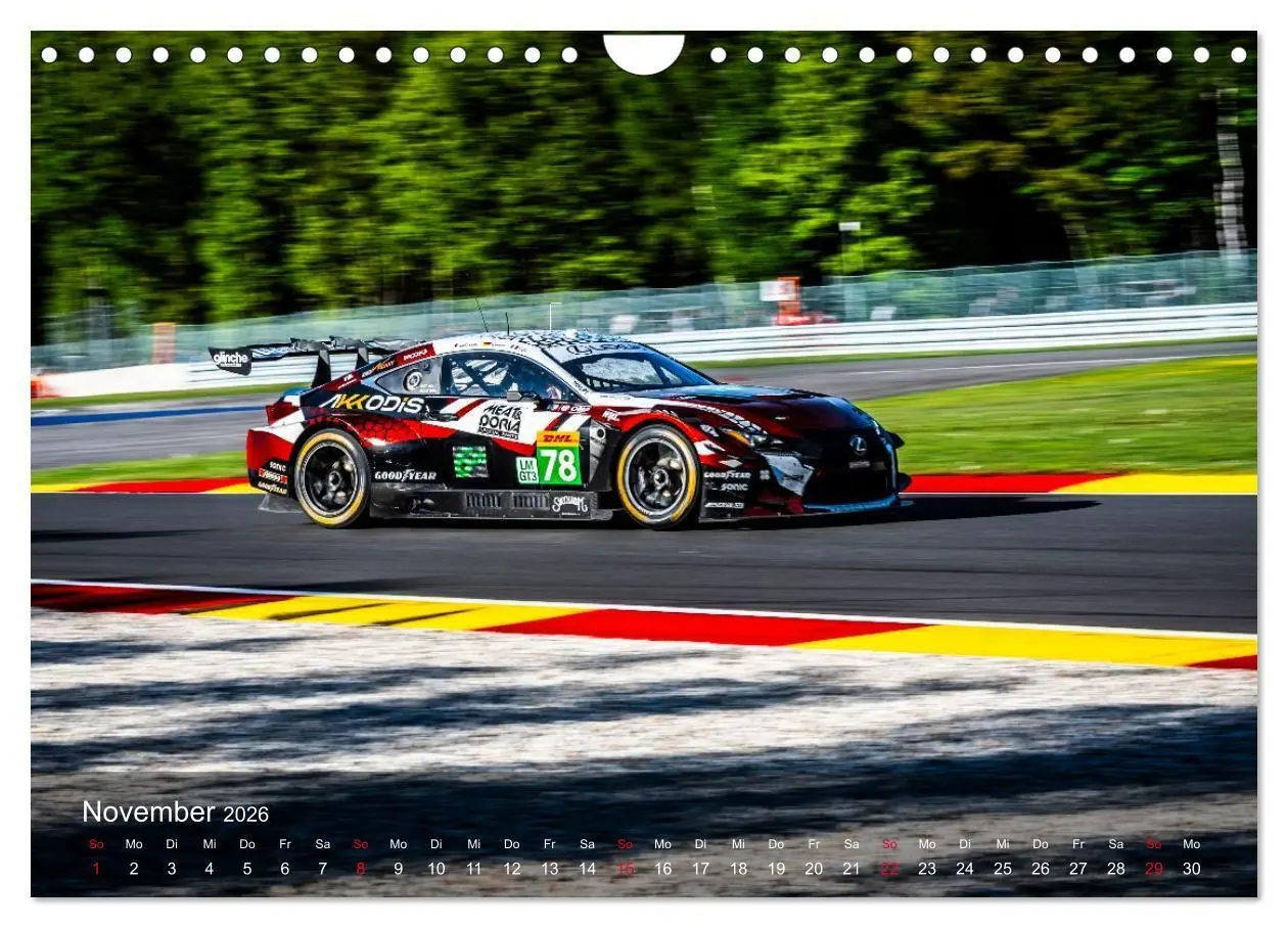 Bild: 9783516721232 | World Endurance Championship (Wandkalender 2026 DIN A4 quer),...