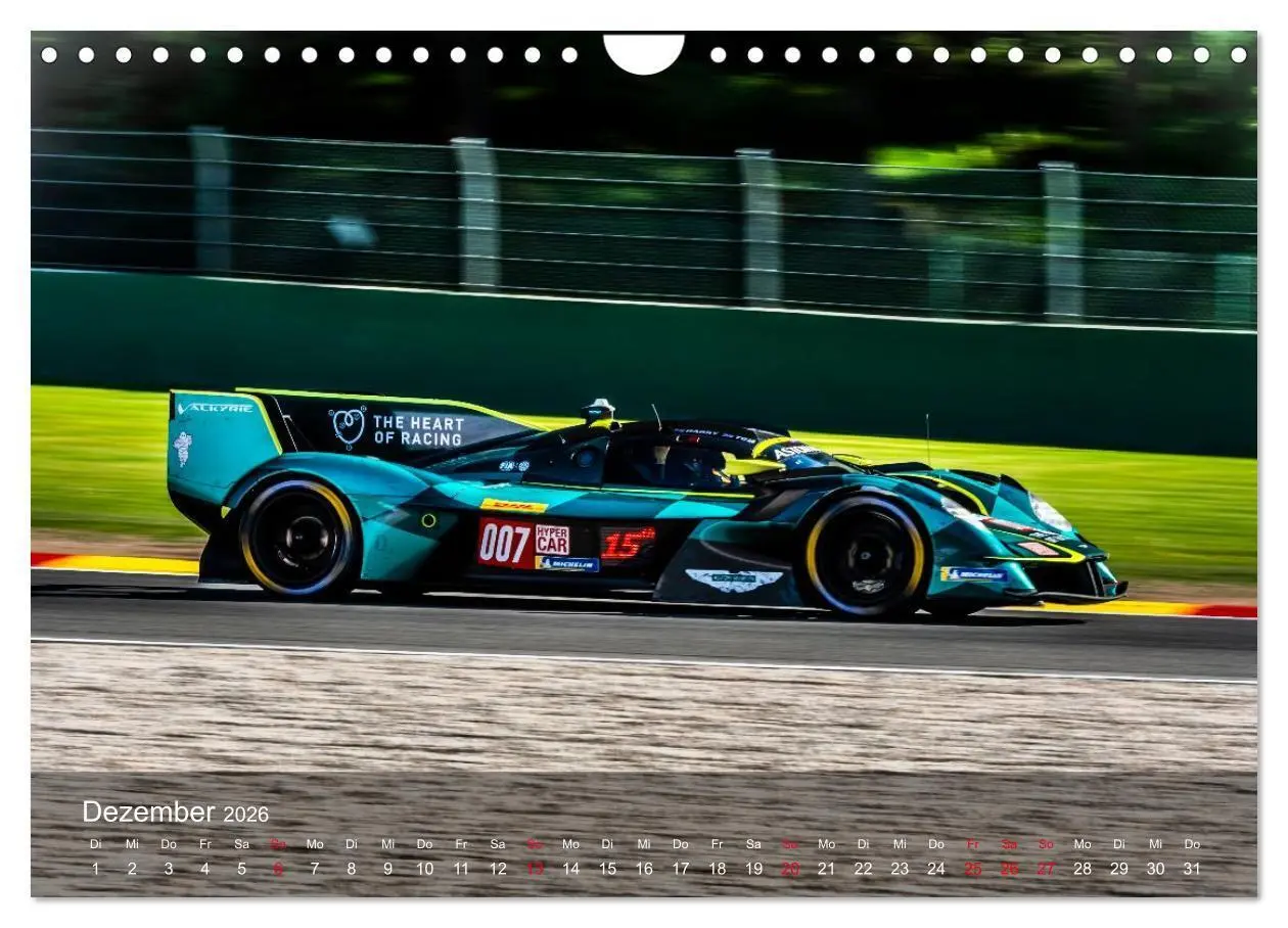 Bild: 9783516721232 | World Endurance Championship (Wandkalender 2026 DIN A4 quer),...