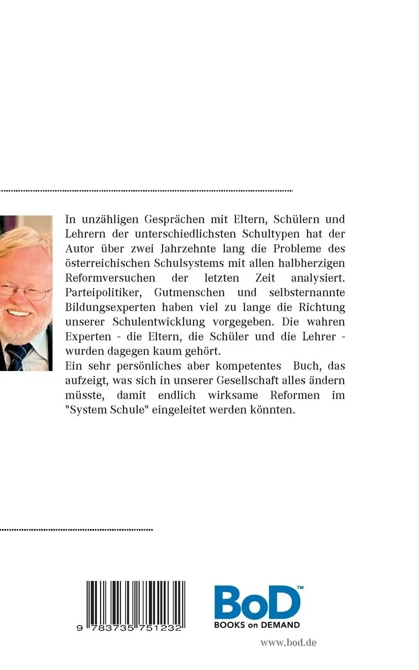 Rückseite: 9783735751232 | System Schule | Warum die Reformen scheitern müssen | Flamisch | Buch