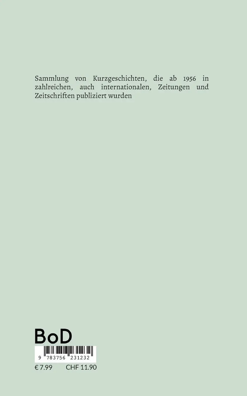 Rückseite: 9783756231232 | Kurzgeschichten Band 3 | Helmut Pätz (u. a.) | Taschenbuch | 206 S.