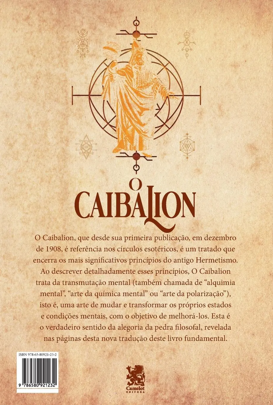 Rückseite: 9786580921232 | O Caibalion | Os Três Iniciados | Taschenbuch | Portugiesisch | 2023