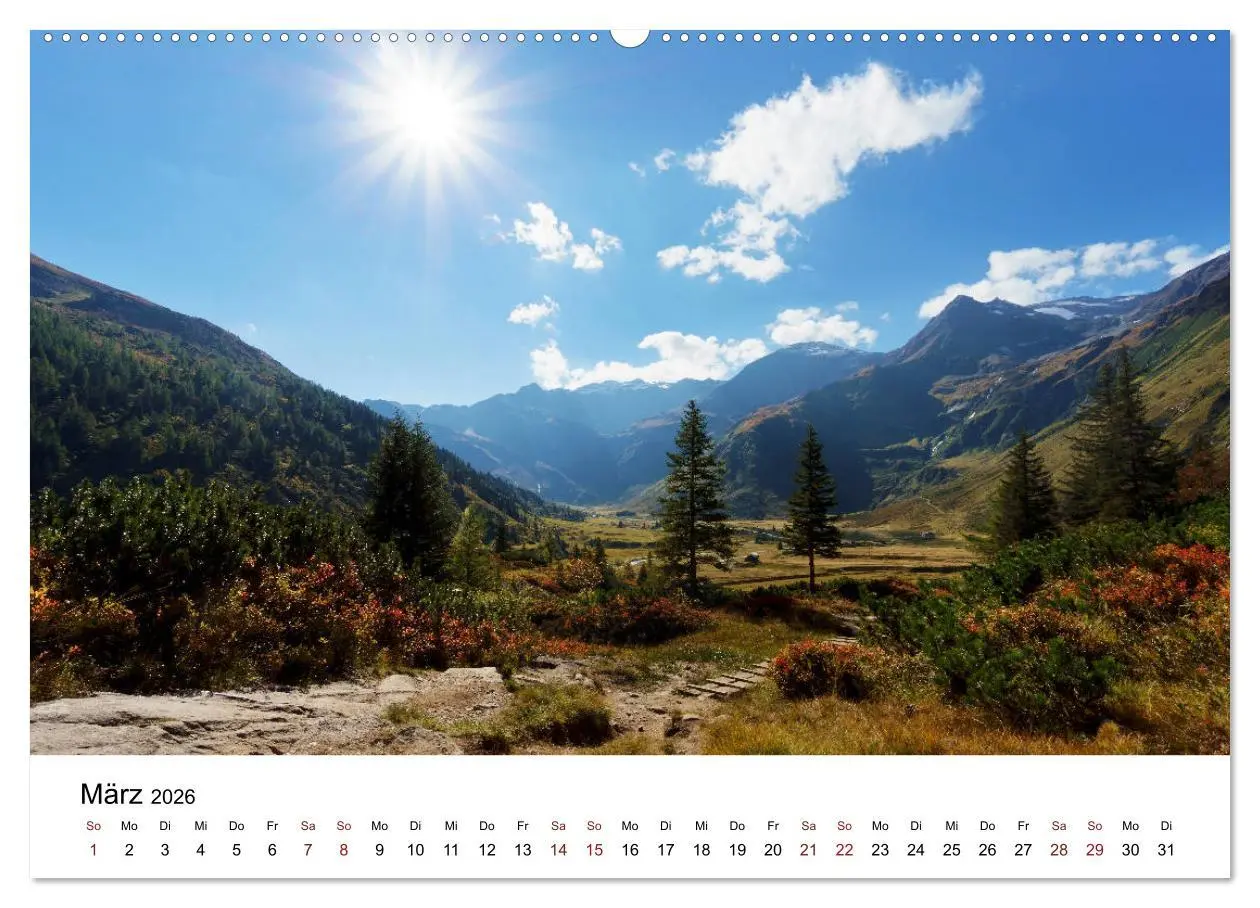 Bild: 9783457861332 | Die Gasteiner Berge Im Spätsommer (Wandkalender 2026 DIN A2 quer),...