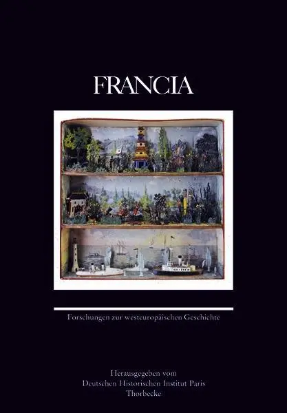 Cover: 9783799581332 | Francia 40,2013 | Buch | 450 S. | Französisch | 2013