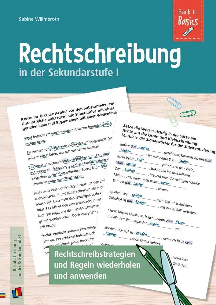 Cover: 9783834671332 | Rechtschreibung in der Sekundarstufe I | Sabine Willmeroth | Broschüre
