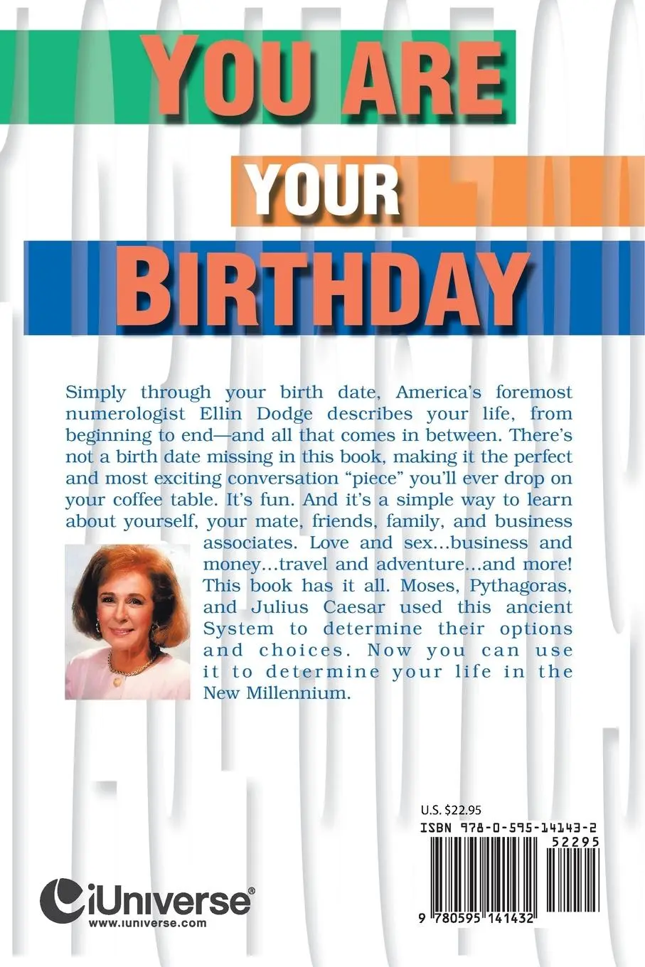 Rückseite: 9780595141432 | You Are Your Birthday | Ellin Dodge | Taschenbuch | Englisch | 2000