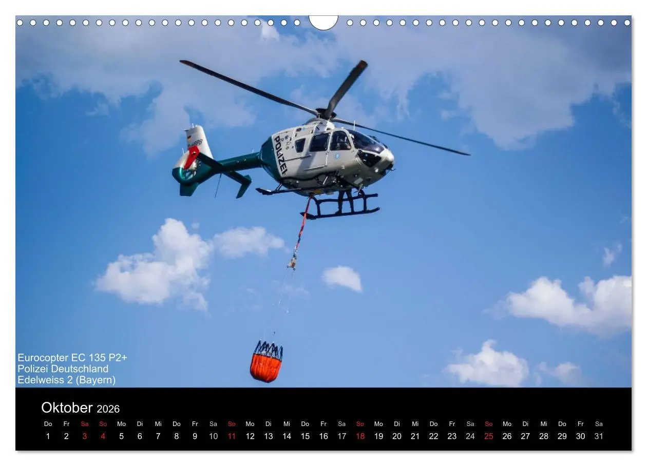 Bild: 9783516181432 | Hubschrauber im Einsatz (Wandkalender 2026 DIN A3 quer), CALVENDO...