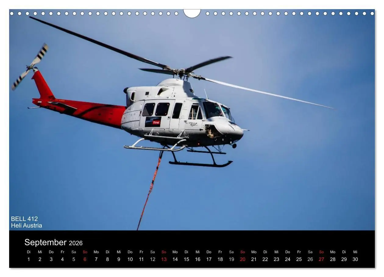 Bild: 9783516181432 | Hubschrauber im Einsatz (Wandkalender 2026 DIN A3 quer), CALVENDO...