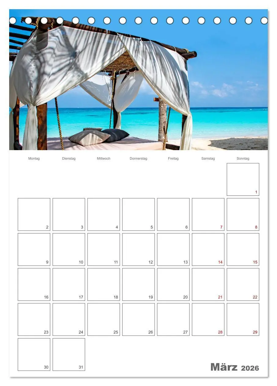 Bild: 9783516321432 | Sansibar - Traumreiseziel (Tischkalender 2026 DIN A5 hoch),...
