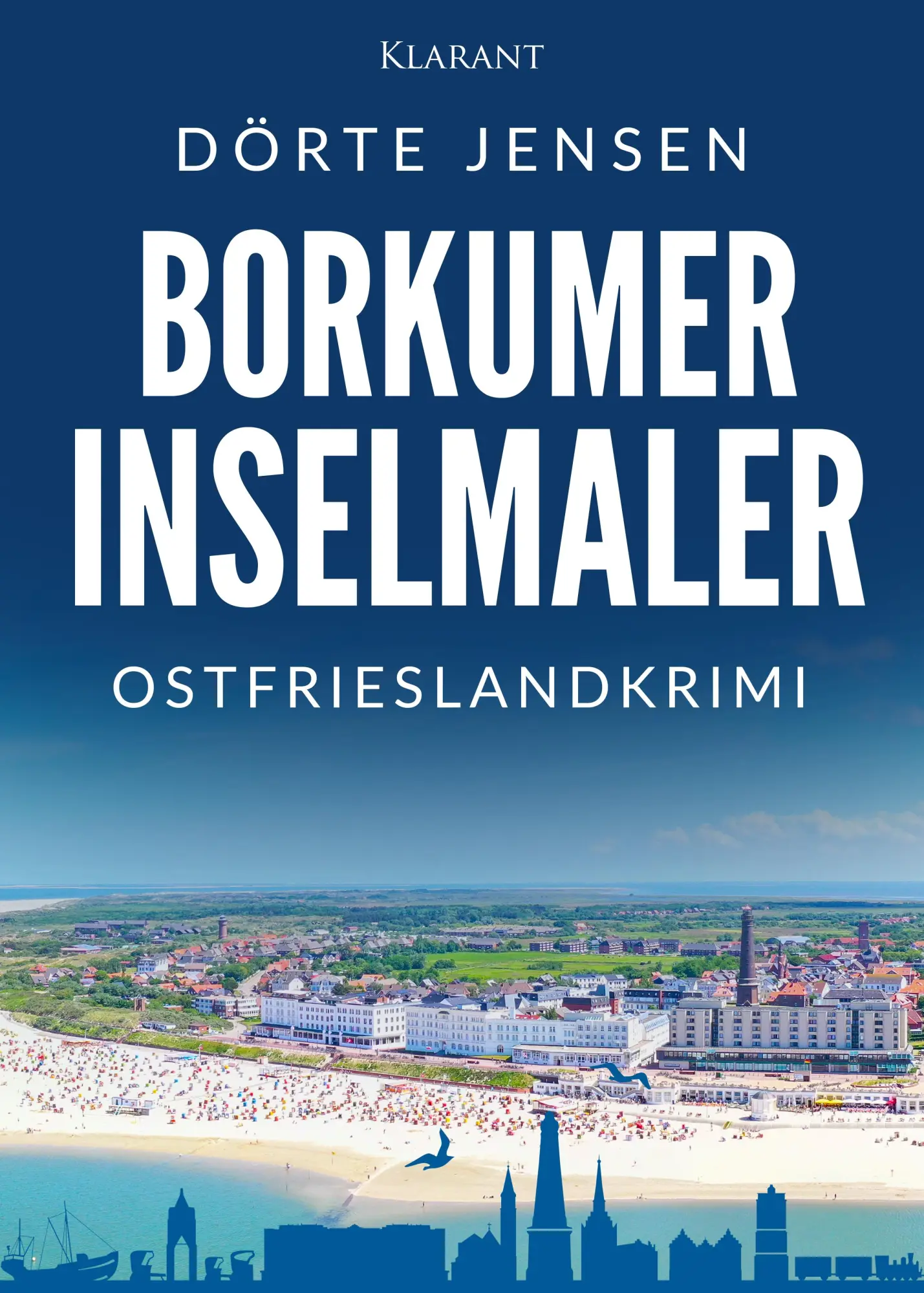 Cover: 9783689751432 | Borkumer Inselmaler. Ostfrieslandkrimi | Dörte Jensen | Taschenbuch