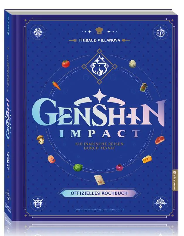 Cover: 9783753931432 | Genshin Impact: Das offizielle Kochbuch - Kulinarische Reisen durch...
