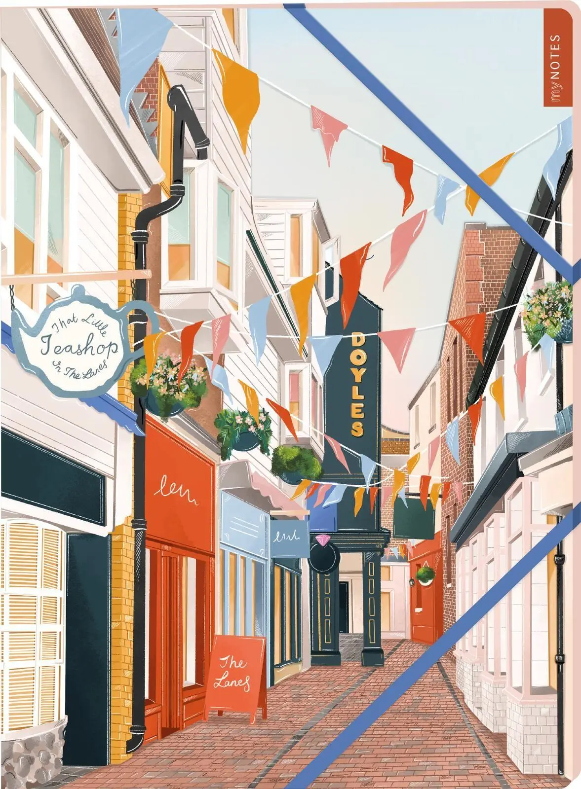 Cover: 4014489141532 | myNOTES Papeterie: Sammelmappe Simply, Katy - The Lanes | Katy Simply