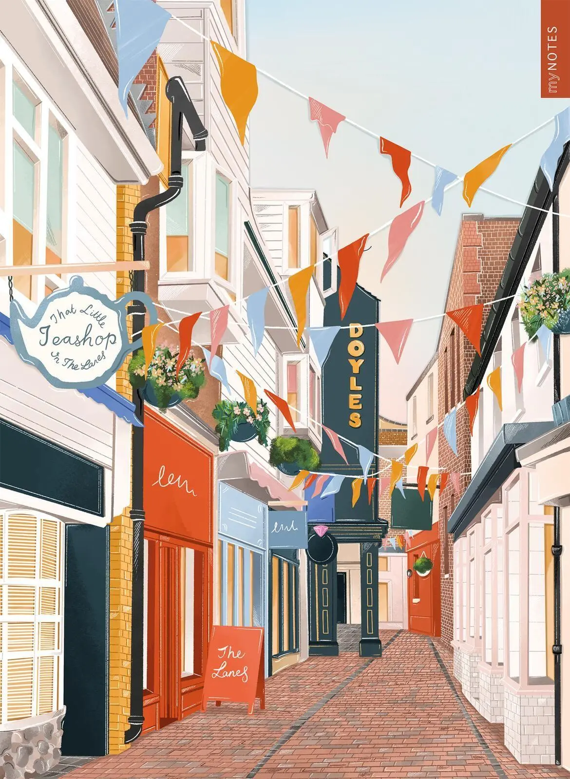 Bild: 4014489141532 | myNOTES Papeterie: Sammelmappe Simply, Katy - The Lanes | Katy Simply