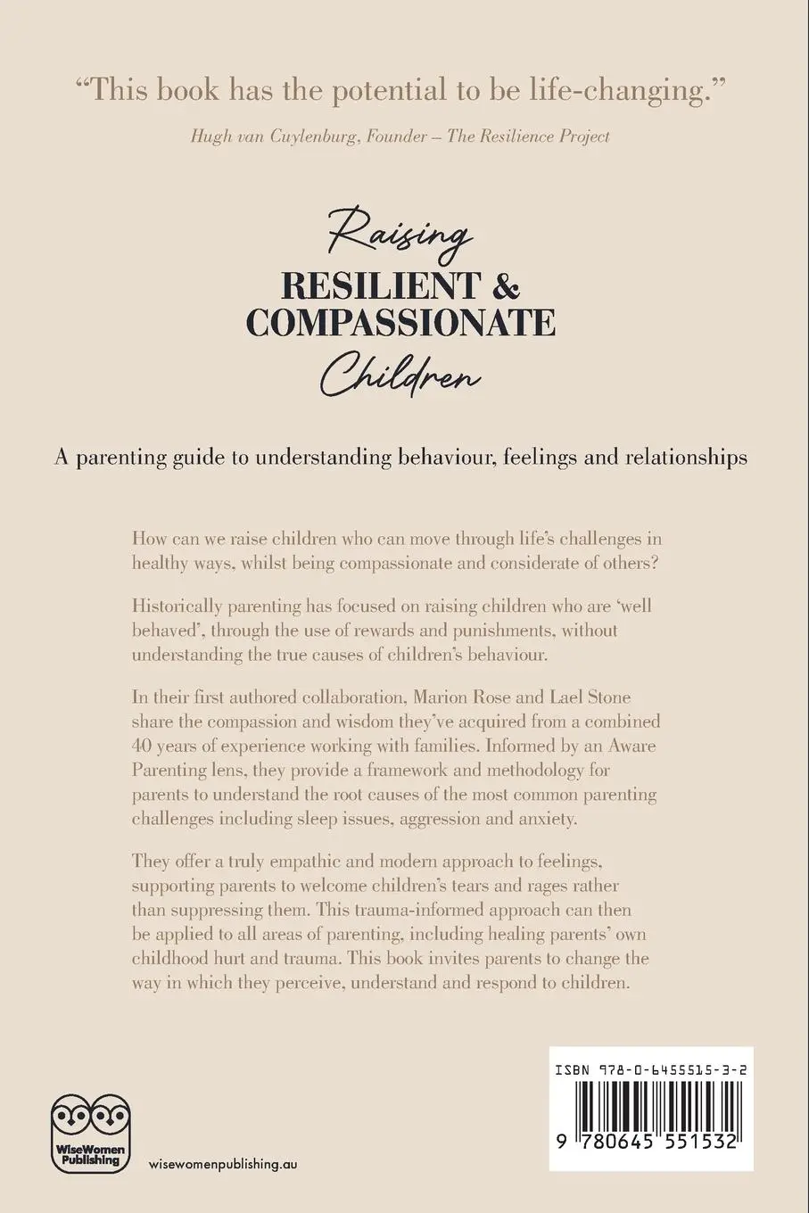 Rückseite: 9780645551532 | Raising Resilient and Compassionate Children | Marion Rose (u. a.)
