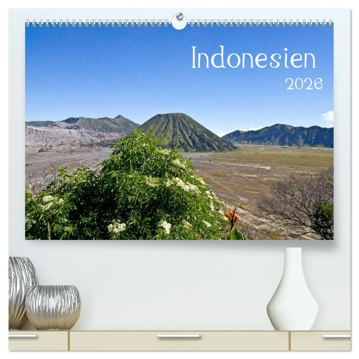 Cover: 9783516171532 | Indonesien (hochwertiger Premium Wandkalender 2026 DIN A2 quer),...