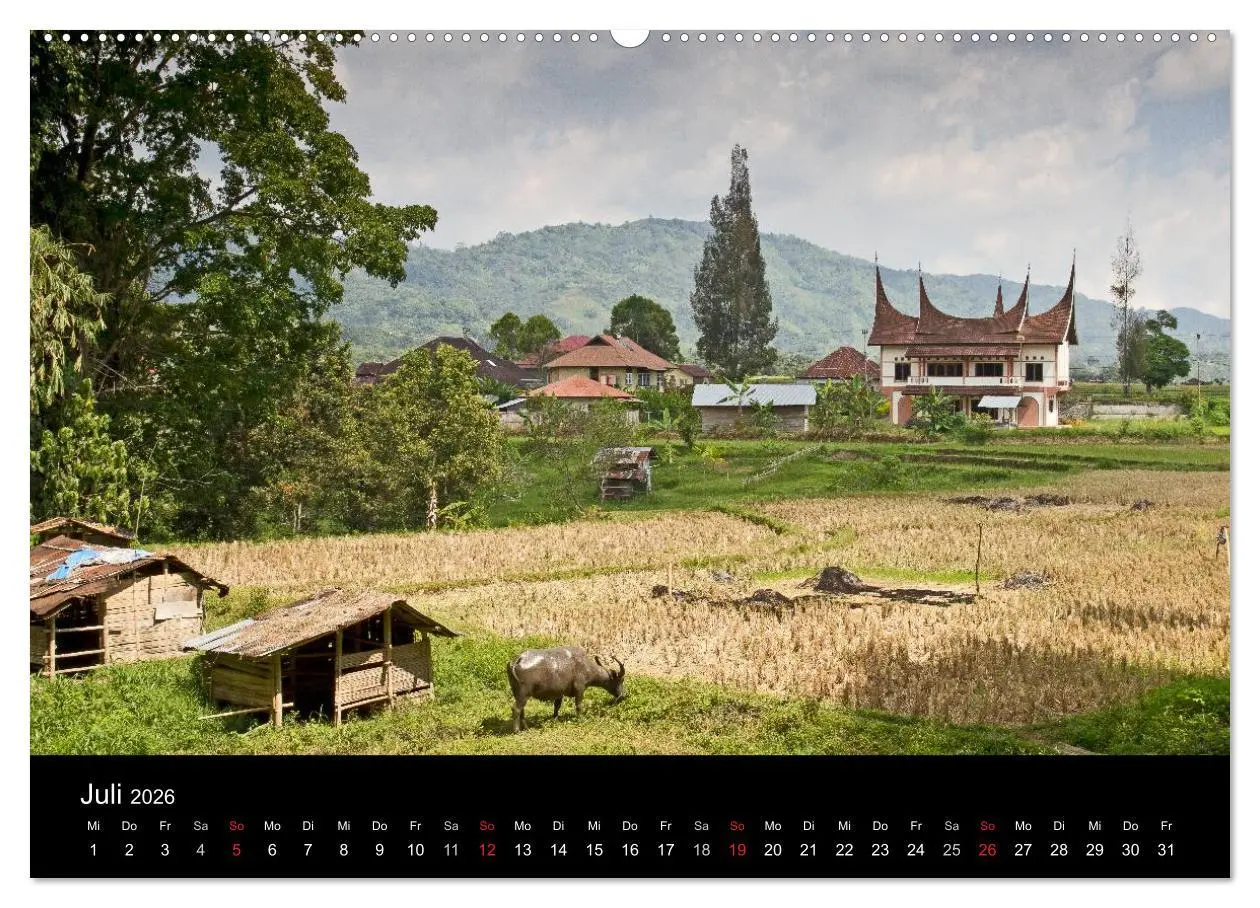 Bild: 9783516171532 | Indonesien (hochwertiger Premium Wandkalender 2026 DIN A2 quer),...