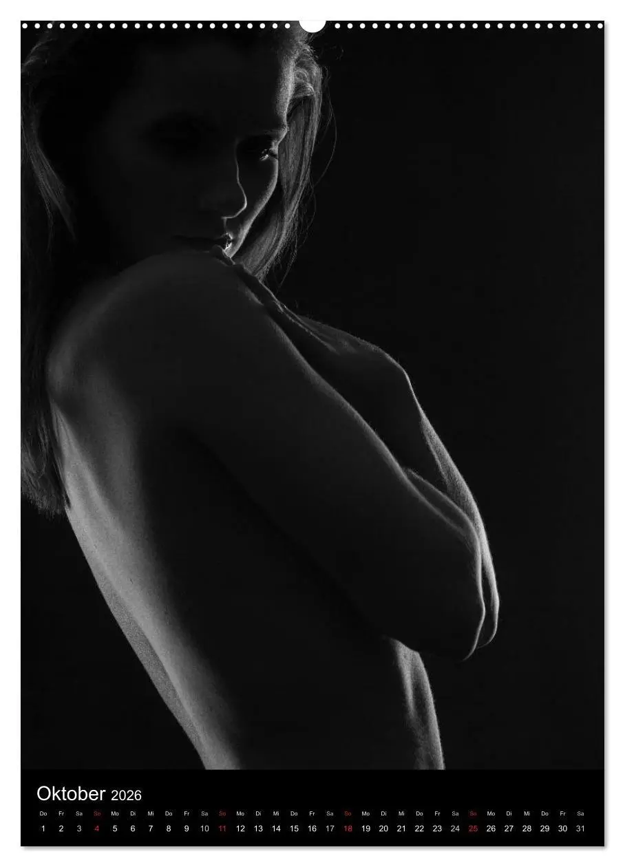 Bild: 9783516481532 | Erotische Silhouetten / CH-Version (Wandkalender 2026 DIN A2 hoch),...