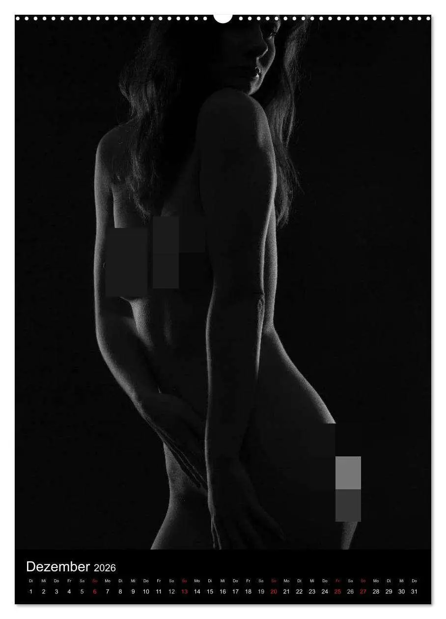 Bild: 9783516481532 | Erotische Silhouetten / CH-Version (Wandkalender 2026 DIN A2 hoch),...