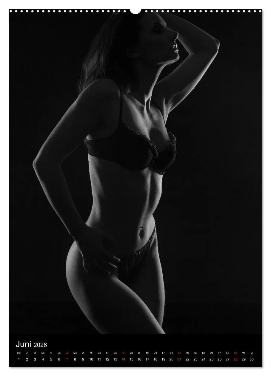 Bild: 9783516481532 | Erotische Silhouetten / CH-Version (Wandkalender 2026 DIN A2 hoch),...