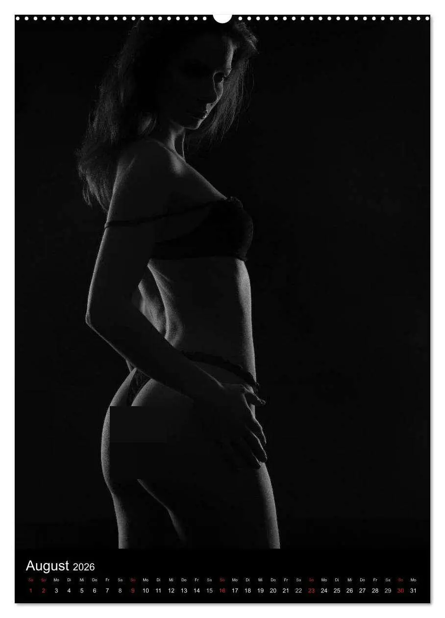 Bild: 9783516481532 | Erotische Silhouetten / CH-Version (Wandkalender 2026 DIN A2 hoch),...