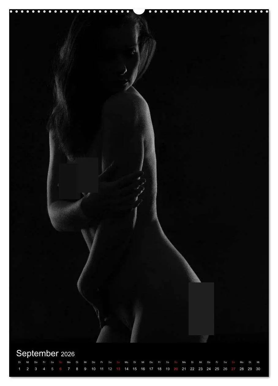 Bild: 9783516481532 | Erotische Silhouetten / CH-Version (Wandkalender 2026 DIN A2 hoch),...