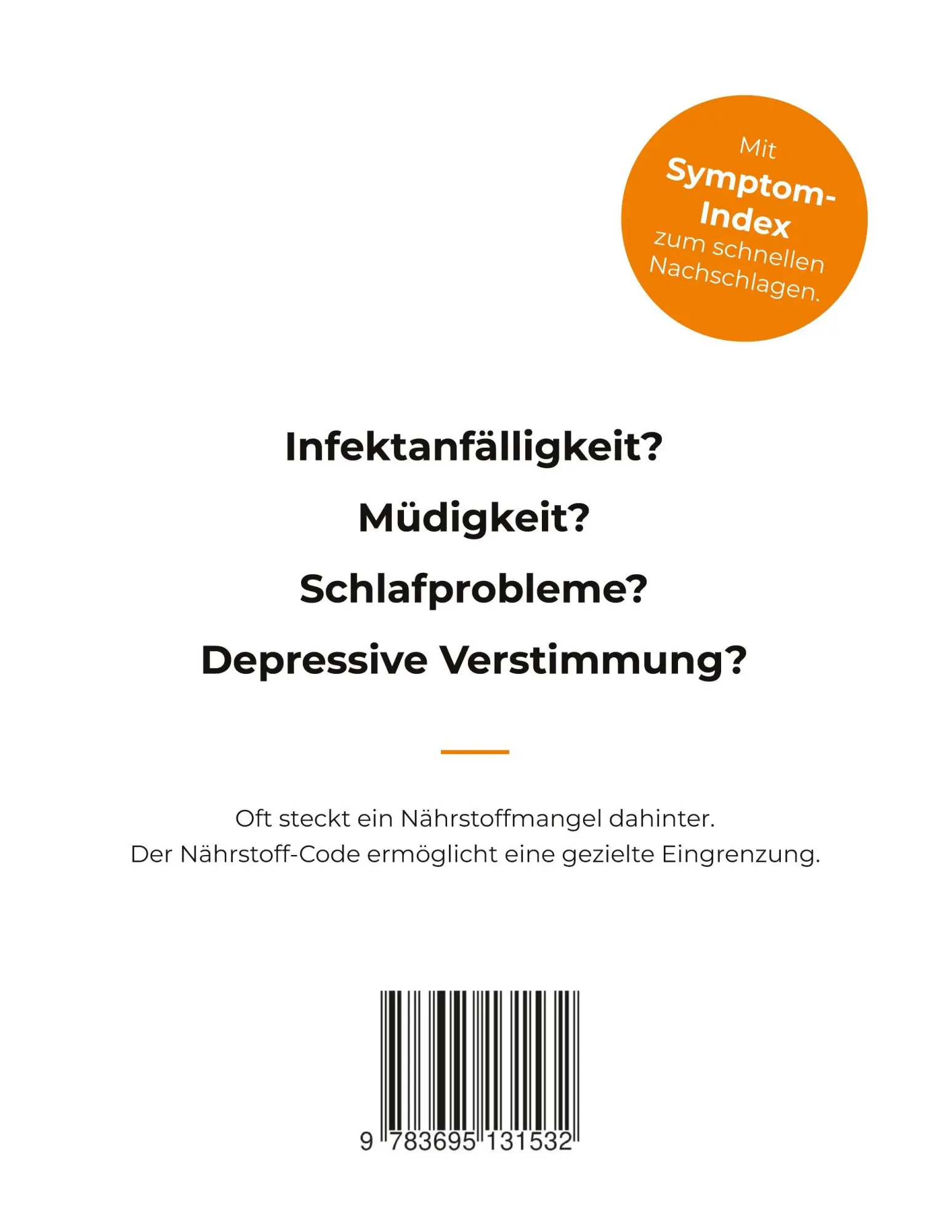 Rückseite: 9783695131532 | Der Nährstoff-Code | Vom Symptom zur Ursache | Doris Pirkenau | Buch