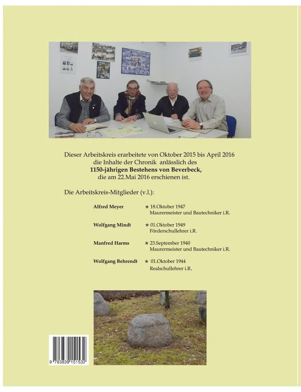 Rückseite: 9783839151532 | Beverbeck | Die Chronik eines Dorfes in der Lüneburger Heide | Buch