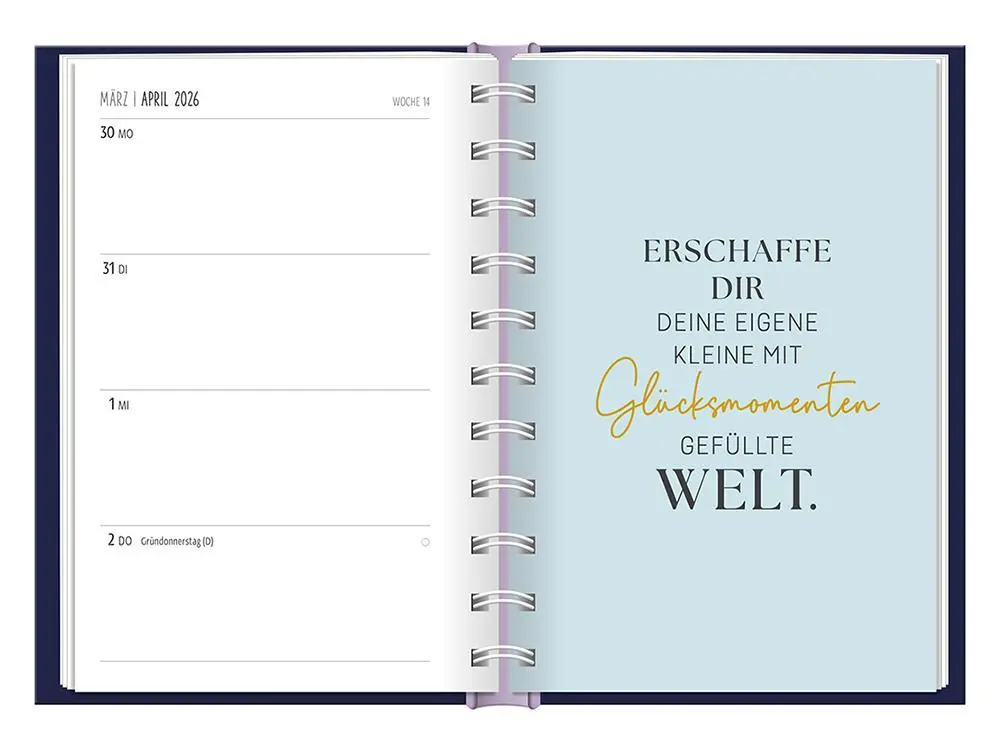 Bild: 9783986361532 | Terminplaner 2026 Nimm dir Zeit | Terminplaner Hardcover | Original