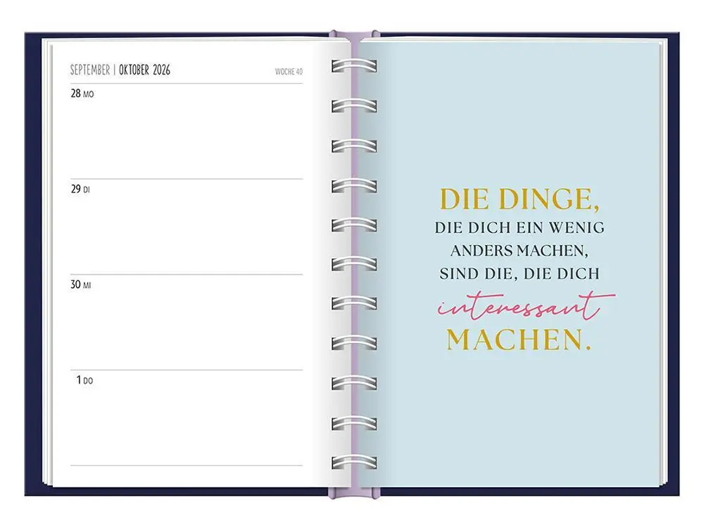 Bild: 9783986361532 | Terminplaner 2026 Nimm dir Zeit | Terminplaner Hardcover | Original