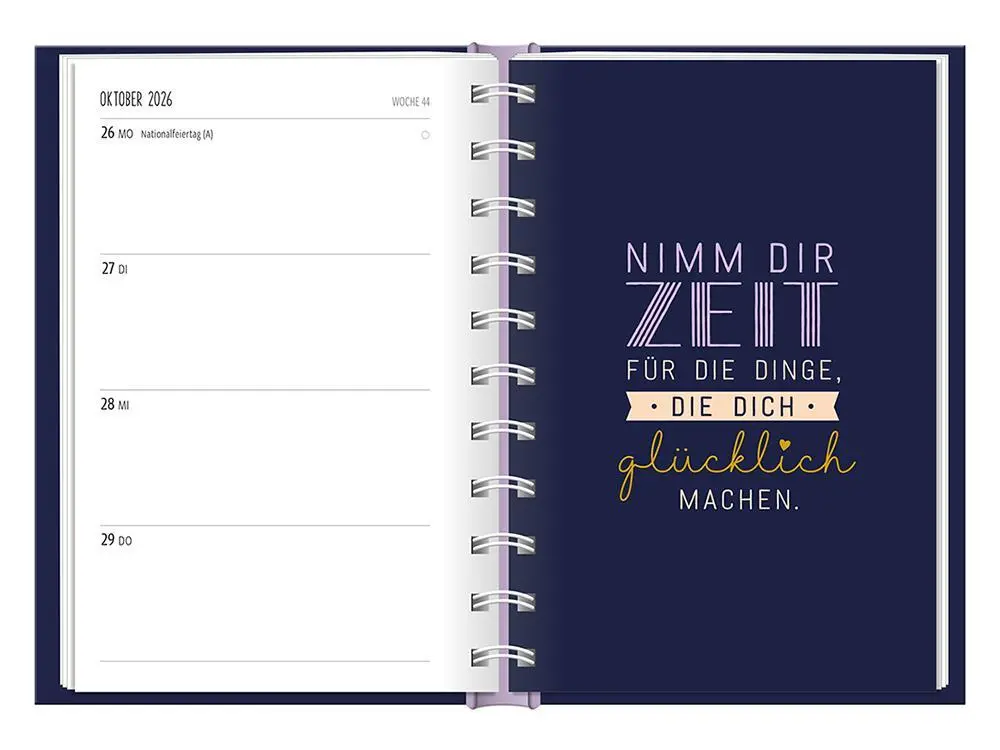 Bild: 9783986361532 | Terminplaner 2026 Nimm dir Zeit | Terminplaner Hardcover | Original