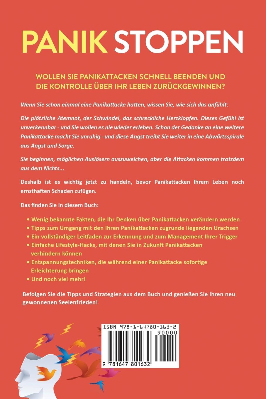 Rückseite: 9781647801632 | Panik stoppen | Derick Howell | Taschenbuch | 2020 | EAN 9781647801632