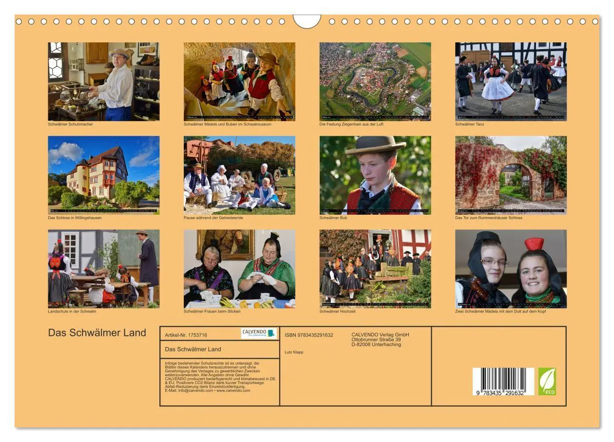 Bild: 9783435291632 | Das Schwälmer Land (Wandkalender 2025 DIN A3 quer), CALVENDO...