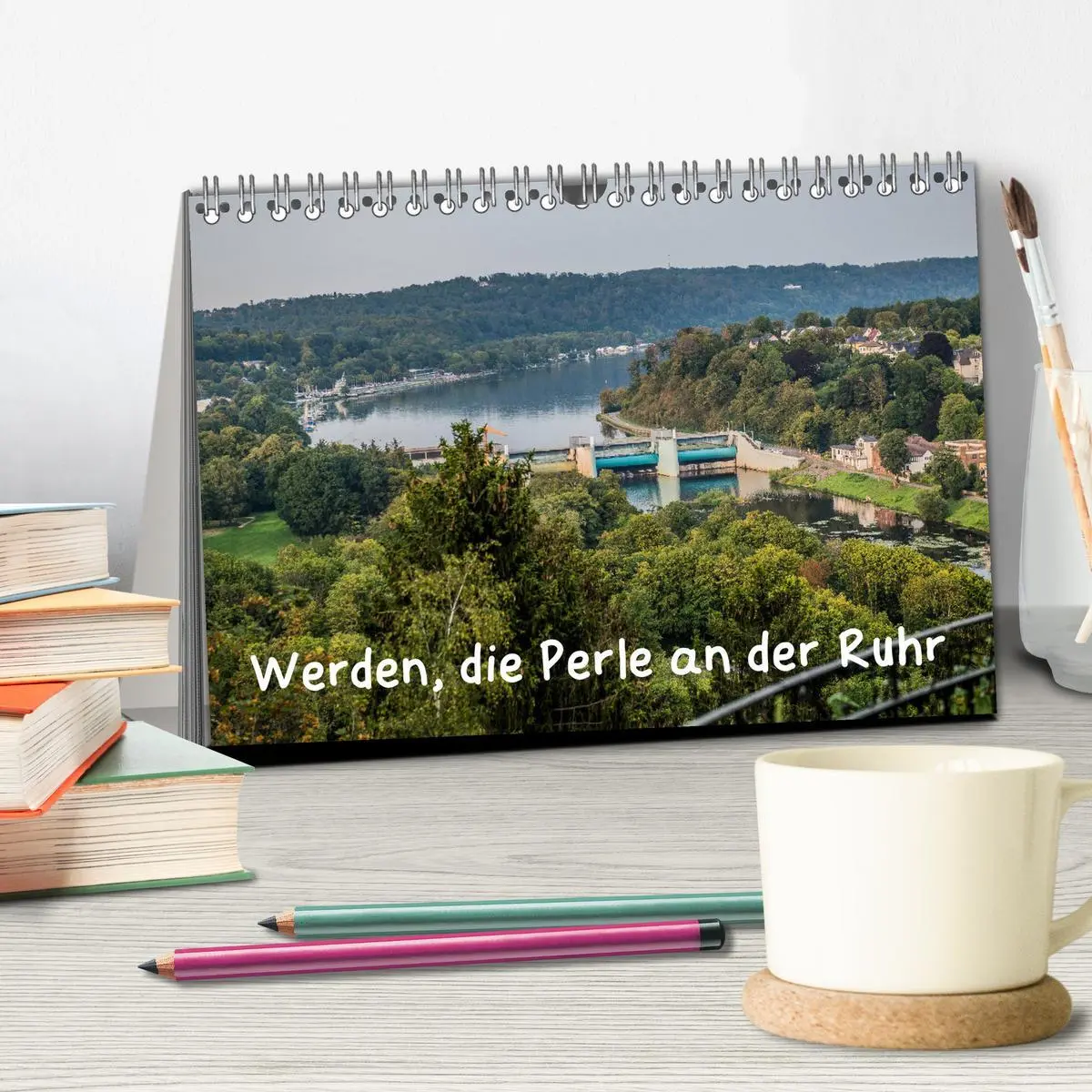 Bild: 9783457761632 | Werden, die Perle an der Ruhr (Tischkalender 2026 DIN A5 quer),...